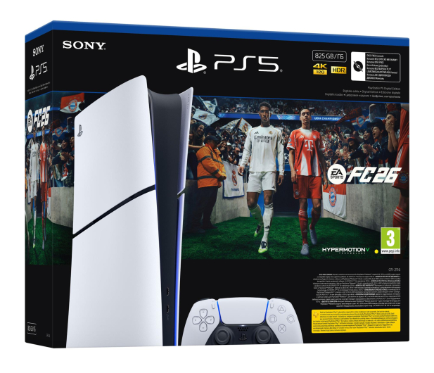 Sony PlayStation 5 Slim Digital + FC 26 - 1367211 - zdjęcie